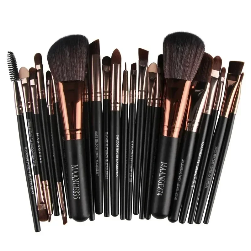 Conjunto de ferramentas profissionais para maquiagem, 3/13/22 peças, kit de ferramentas para sombra, delineador, cosméticos, maquiagem